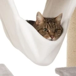 Gingerbread Cat Tree With Ladder - XXL Grey -Pet Shop 72125 72046 kh xxl fg 8966 4