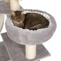 Gingerbread Cat Tree With Ladder - XXL Grey -Pet Shop 72125 72046 kh xxl fg 8975 2