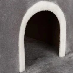 Gingerbread Cat Tree With Ladder - XXL Grey -Pet Shop 72125 knusperhaeuschen xxl fg 9402 2