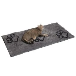 Frinchillo Dirt Control Pet Mat - Grey 120 X 60 Cm (L X W) 16 Frinchillo Dirt Control Pet Mat - Grey 120 X 60 Cm (L X W) -Pet Shop 72153 dirty dog mat grey fg 5010523 1