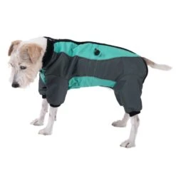 Dog Overall Mint Size XL: 40cm Zip Length -Pet Shop 73483 hundeoverall mint fg 1000px 2906 1 4