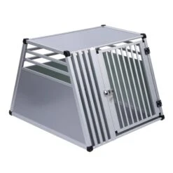 AluRide Dog Crate Size S: 82 X 50 X 65 Cm (L X W X H) -Pet Shop 73752 pla autohundebox aluride fg 2793 1 8
