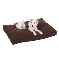 Cosy Mocha Brown Dog Mattress Approx. 90 X 59 X 8 Cm (L X W X H) -Pet Shop 74664 cozy mocca hundekissen fg 4900 1