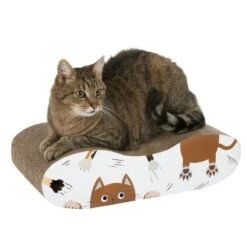 Cat Lounge Scratching Pad 48 X 24 X 13cm (L X W X H) 15 Cat Lounge Scratching Pad 48 X 24 X 13cm (L X W X H) -Pet Shop 75032 katze fg 4376 8