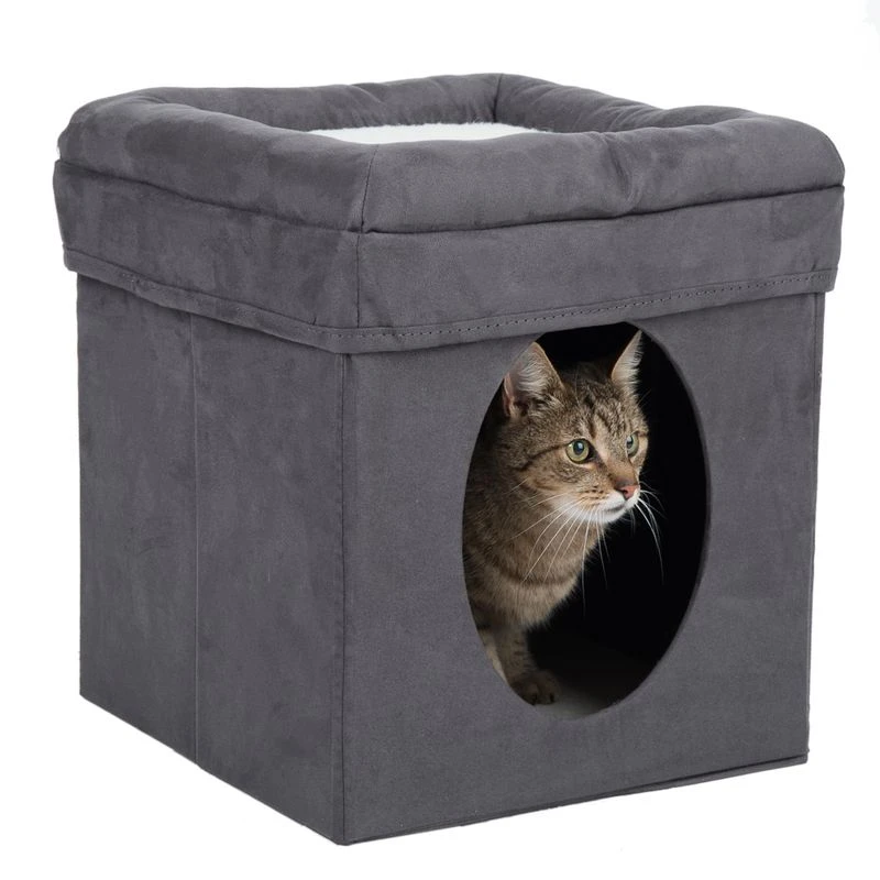 Collapsible Cube Cat Den 39 X 39 X 42 Cm (L X W X H) 16 Collapsible Cube Cat Den 39 X 39 X 42 Cm (L X W X H) - Image 14