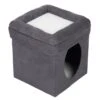Collapsible Cube Cat Den 39 X 39 X 42 Cm (L X W X H) -Pet Shop 75294 pla foldable cube fg 3684 1