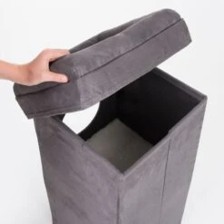 Soft'n Scratchy Collapsible Cat Tower Charcoal / White 30 Soft'n Scratchy Collapsible Cat Tower Charcoal / White -Pet Shop 75300 foldable tower fg 3705 5