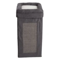 Soft'n Scratchy Collapsible Cat Tower Charcoal / White 25 Soft'n Scratchy Collapsible Cat Tower Charcoal / White -Pet Shop 75300 pla foldable tower fg 3710 7