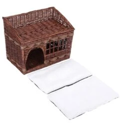Pueblo Cat Den Brown - 56 X 36 X 42 Cm (L X W X H) -Pet Shop 76089 katzenhaus pueblo fg 3738 4