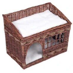 Pueblo Cat Den Brown - 56 X 36 X 42 Cm (L X W X H) -Pet Shop 76089 pla katzenhaus pueblo fg 3732 5