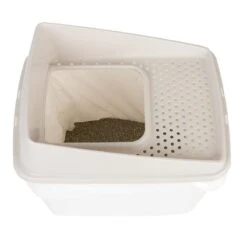 Big Box Cat Litter Tray White -Pet Shop 78725 katzentoilette big box fg 0319 8