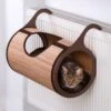 Natural Retreat Radiator Cat Bed Beige/brown -Pet Shop 80410 heizungsliege natural retreat fg 9181 5