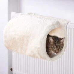 Luxus Radiator Cat Bed Cream