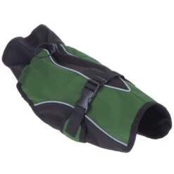 Soft Shell Dog Coat - Green Approx. 35cm Back Length -Pet Shop 81639 pla hundemantel softshell gruen fg 8759 5 4