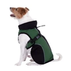 Soft Shell Dog Coat - Green Approx. 55cm Back Length -Pet Shop 81640 softshell gruen russel fg 8813 0