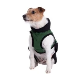 Soft Shell Dog Coat - Green Approx. 62cm Back Length -Pet Shop 81640 softshell gruen russel fg 8819 7 7