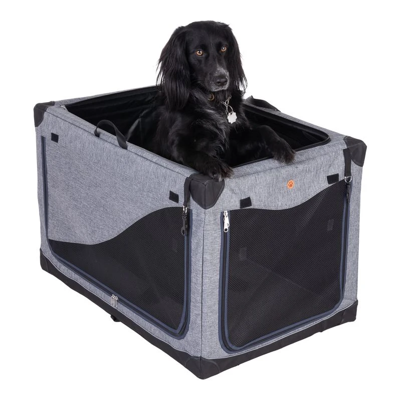 Portable Pet Home M: 76 X 50.5 X 48cm (L X W X H) - Grey 3 Portable Pet Home M: 76 X 50.5 X 48cm (L X W X H) - Grey