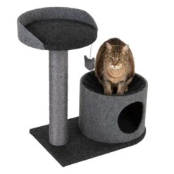 Piccolo Cat Tree Grey/black 15 Piccolo Cat Tree Grey/black -Pet Shop 92601 kratzbaum piccolo fg 3158 5