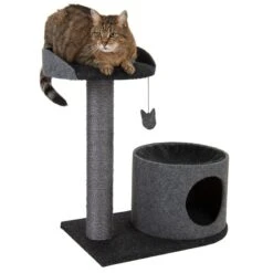 Piccolo Cat Tree Grey/black 19 Piccolo Cat Tree Grey/black -Pet Shop 92601 kratzbaum piccolo fg 3165 0