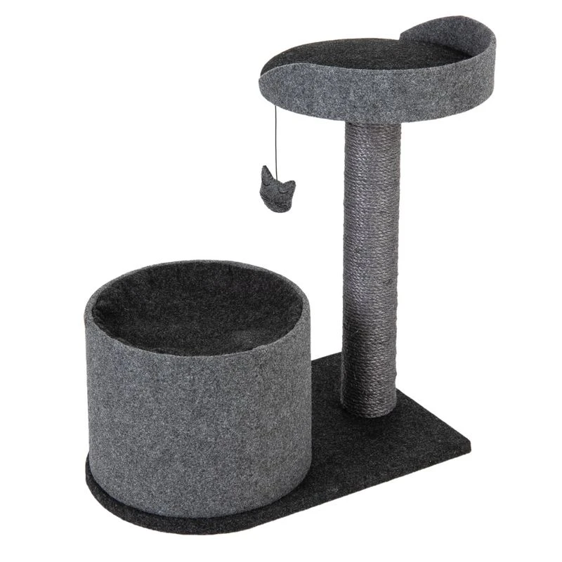 Piccolo Cat Tree Grey/black 4 Piccolo Cat Tree Grey/black - Image 2