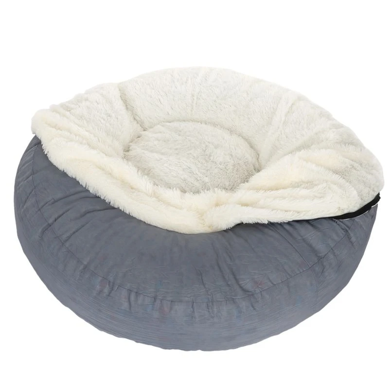 Flocke Dog Bed Grey Replacement Cover (90cm Diameter) 14 Flocke Dog Bed Grey Replacement Cover (90cm Diameter) - Image 12
