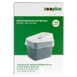 Big Box Cat Litter Tray Grey -Pet Shop 98837 pla katzentoilettenbeutel fg 0523 7 1