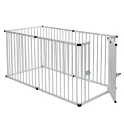 Aluminium Puppy Playpen 6 Fencing Units 80 X 80cm (W X H) -Pet Shop 99504 pla welpenfreilaufgehege fg 6117 4