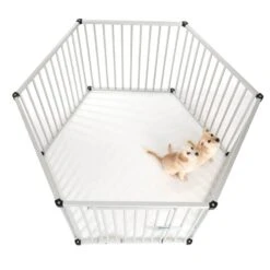 Aluminium Puppy Playpen 6 Fencing Units 80 X 80cm (W X H) -Pet Shop 99504 welpenfreilaufgehege fg 5870 1