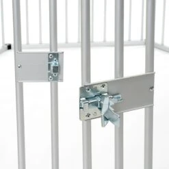 Aluminium Puppy Playpen 6 Fencing Units 80 X 80cm (W X H) -Pet Shop 99504 welpenfreilaufgehege fg 6108 1