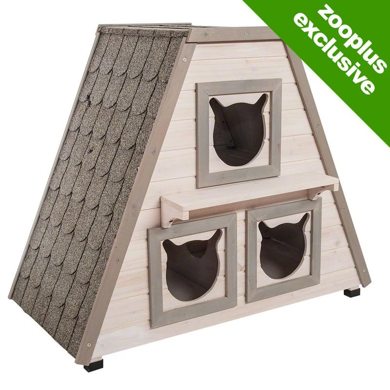 Madeira Cat House 90 X 50 X 75 Cm (L X W X H) 3 Madeira Cat House 90 X 50 X 75 Cm (L X W X H)