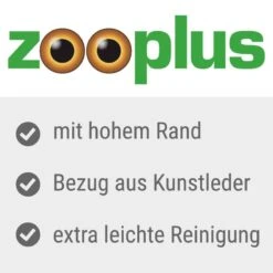 The Hygienic Tobacco Dog Bed L 120 X W X H 100 X 15 Cm 15 The Hygienic Tobacco Dog Bed L 120 X W X H 100 X 15 Cm -Pet Shop das hygienische hundebett granit usp 2
