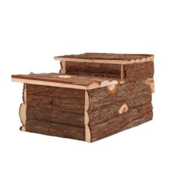 Log Cabin With Roof Terrace For Small Pets 43 X 28 X 22 Cm (L X W X H) -Pet Shop dsc1749 9