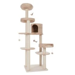 Natural Home IV Cat Tree Beige -Pet Shop dsc3180 6