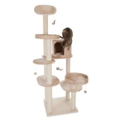 Natural Home IV Cat Tree Beige -Pet Shop dsc3199 1