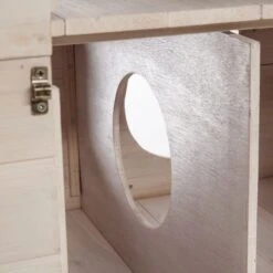 Madeira Cat House 90 X 50 X 75 Cm (L X W X H) 27 Madeira Cat House 90 X 50 X 75 Cm (L X W X H) -Pet Shop jn19172 2