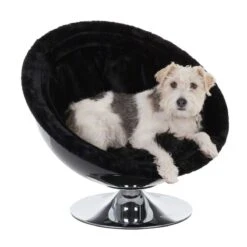 Retro Pet Nest Grey / Black: Diameter 60cm 39 Retro Pet Nest Grey / Black: Diameter 60cm -Pet Shop pets inn 3rd gen 13 2