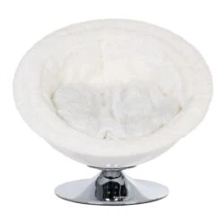 Retro Pet Nest White: Diameter 60cm -Pet Shop pets inn 3rd gen 24 8 1
