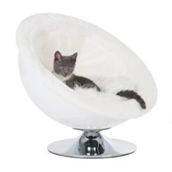 Retro Pet Nest White: Diameter 60cm -Pet Shop pets inn 3rd gen 36 5 1