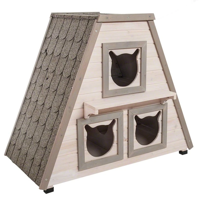 Madeira Cat House 90 X 50 X 75 Cm (L X W X H) 5 Madeira Cat House 90 X 50 X 75 Cm (L X W X H) - Image 3